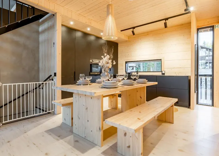 Modern High-quality 4br In Next To Slopes Levi